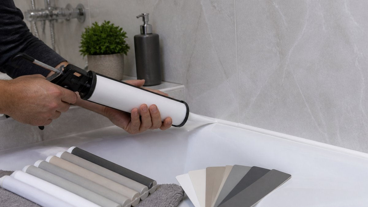 Choosing the Right Sealant Colour for Bathroom Panels
