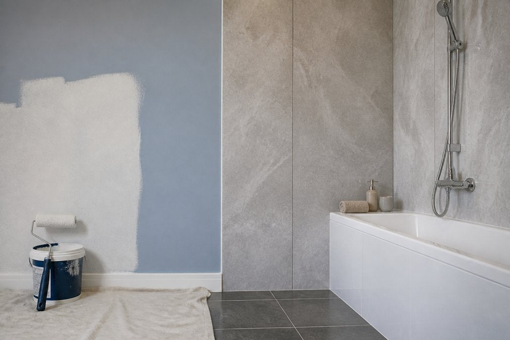 Cost Comparison of Bathroom Wall Panels vs Paint