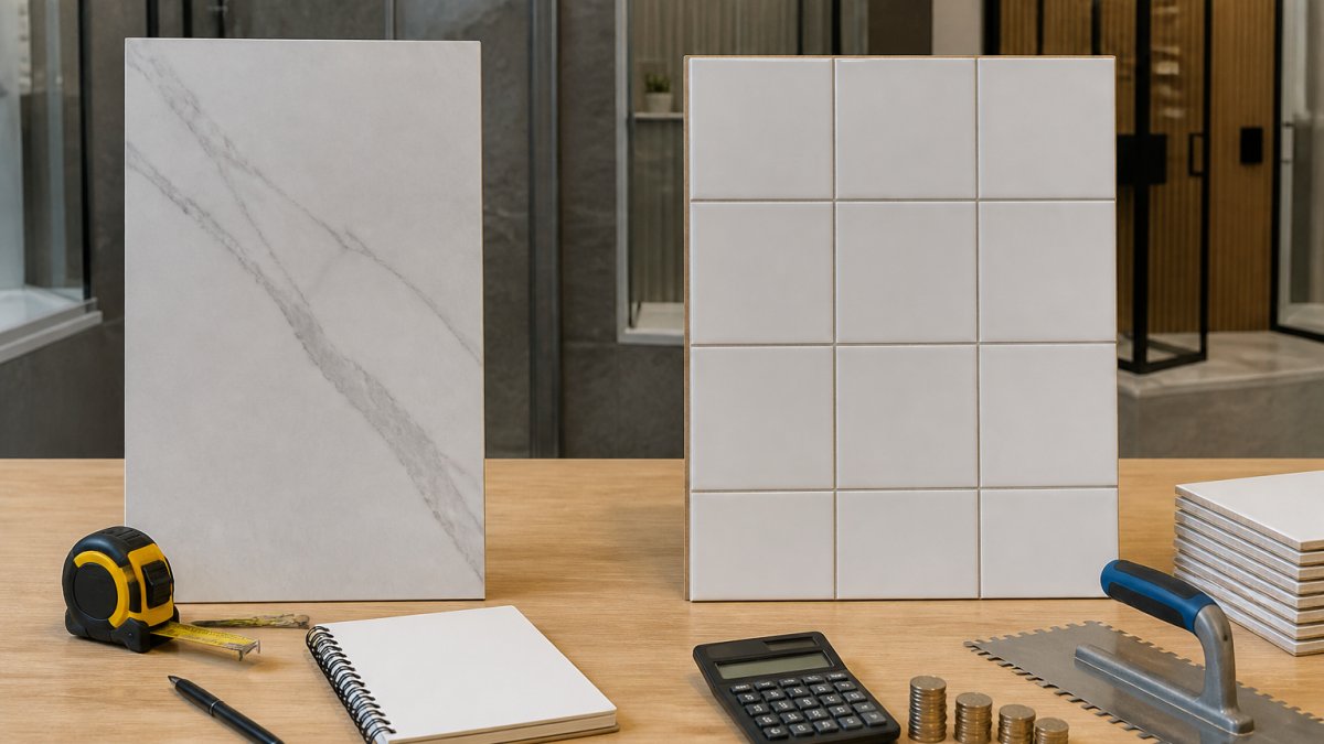 Shower Wall Panels vs Ceramic Tile: Cost Comparison
