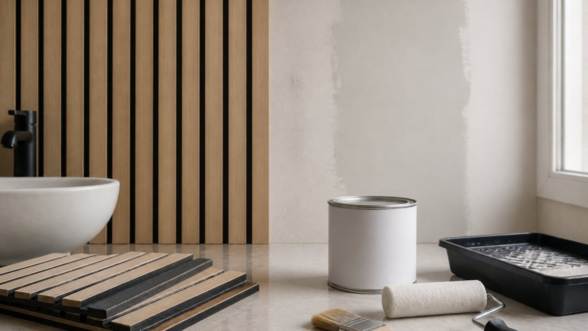 Slat Panels vs Paint for Bathrooms: Which Wins?