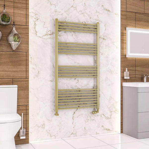 Wendover Straight Brushed Brass