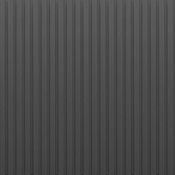 Thermo-Slat Charcoal Grey PVC Slat Panel