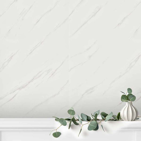 Decorwall Maxi Panel- Gloss Carrera White (2400mm x 900mm x 10mm)